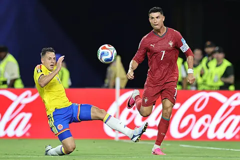 الصدارة ليست لك يا رونالدو.. التعادل يحسم مواجهة البرتغال وكولومبيا في كأس العالم 